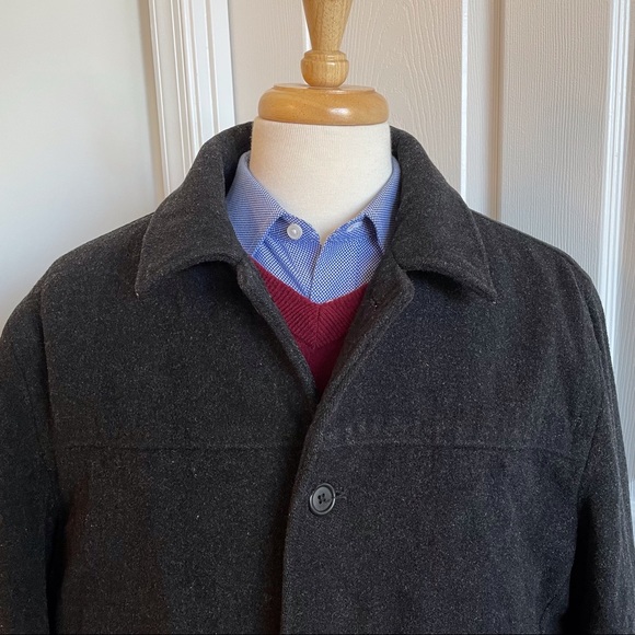 J. Crew University Jacket - 100% Wool Stadium Cloth Pea Coat - Picture 3 of 12